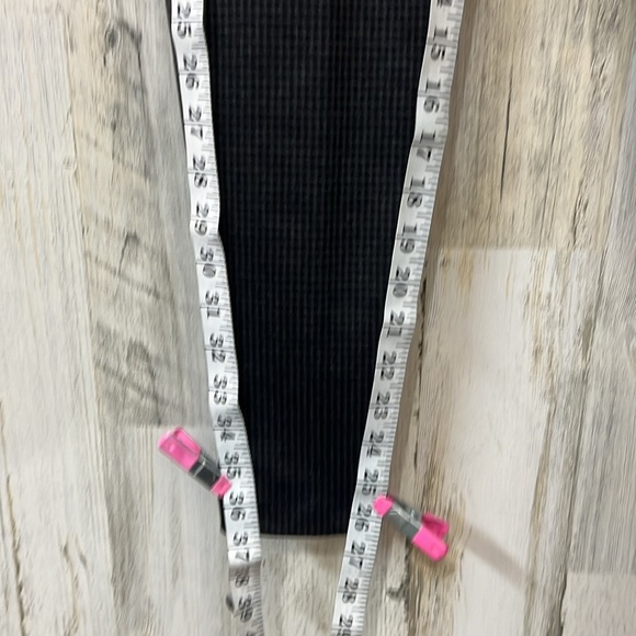 Zac & Rachel Leggings Ab Control Black Checkered Slim Fit Pants Size Small - Picture 6 of 9